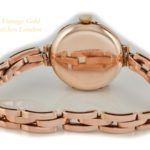 Ladies Porcelain Dial 9ct Pink Gold Cocktail Watch 1909 mobile navigation (37)