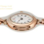 Ladies Porcelain Dial 9ct Pink Gold Cocktail Watch 1909 mobile navigation (35)