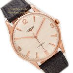 Longines Cal.380 Automatic 18ct Pink Gold 1959 Oversize mobile navigation (42)