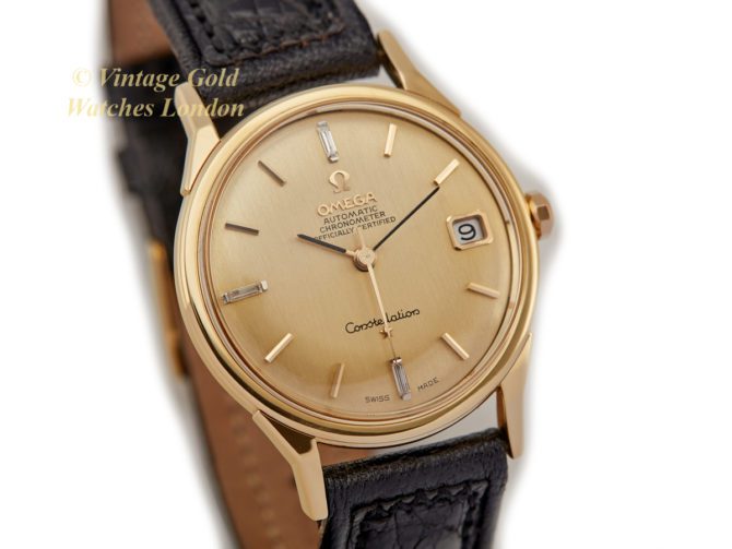 Omega Constellation Cal.564 18ct 1966 Original Baguette Diamond Dial (18)