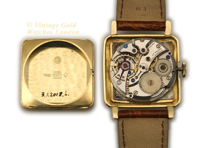 IWC Carré 18ct Gold, Cal.89 1952 (12)