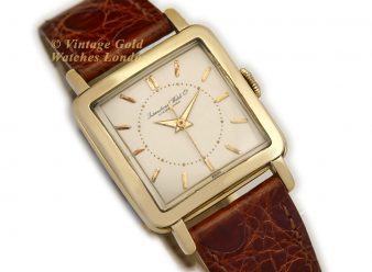 IWC614 IWC Square 1952 18ct Gold 11 WM