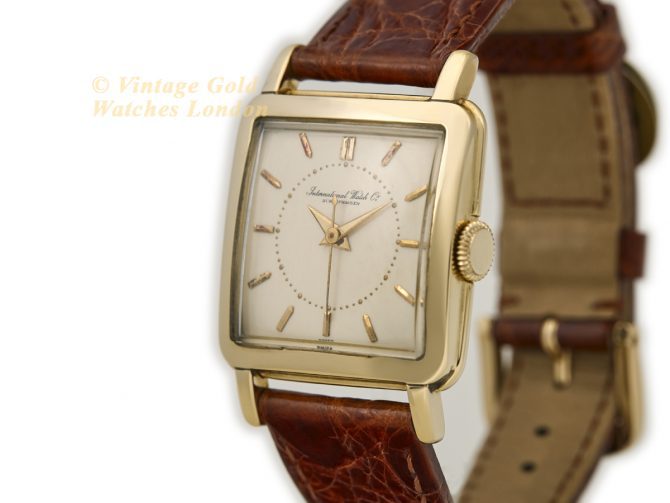 IWC Carré 18ct Gold, Cal.89 1952 (5)