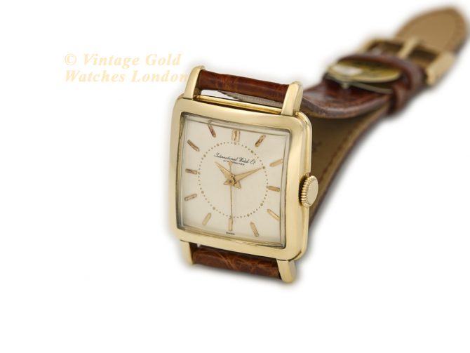 IWC Carré 18ct Gold, Cal.89 1952 (6)