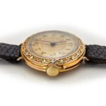 Breguet 18ct Pink Gold ‘Trois Couleurs’, Gold Guilloche Dial, c1910 mobile navigation (2)