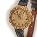 Breguet 18ct Pink Gold ‘Trois Couleurs’, Gold Guilloche Dial, c1910 mobile navigation (7)