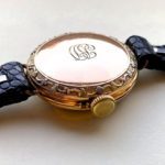 Breguet 18ct Pink Gold ‘Trois Couleurs’, Gold Guilloche Dial, c1910 mobile navigation (16)