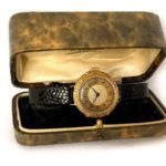 Breguet 18ct Pink Gold ‘Trois Couleurs’, Gold Guilloche Dial, c1910 mobile navigation (17)