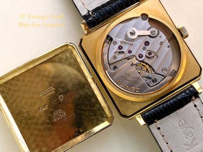 Zenith Cal.133.8 Automatic 18ct 1960 Original Unrestored Dial (37)