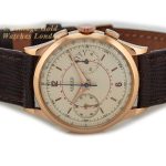 Jaeger-LeCoultre 18ct Pink Gold Chronograph c1955 38mm mobile navigation (7)