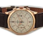 Jaeger-LeCoultre 18ct Pink Gold Chronograph c1955 38mm mobile navigation (12)