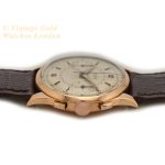 Jaeger-LeCoultre 18ct Pink Gold Chronograph c1955 38mm mobile navigation (9)