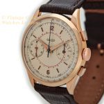 Jaeger-LeCoultre 18ct Pink Gold Chronograph c1955 38mm mobile navigation (5)