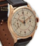 Jaeger-LeCoultre 18ct Pink Gold Chronograph c1955 38mm mobile navigation (3)