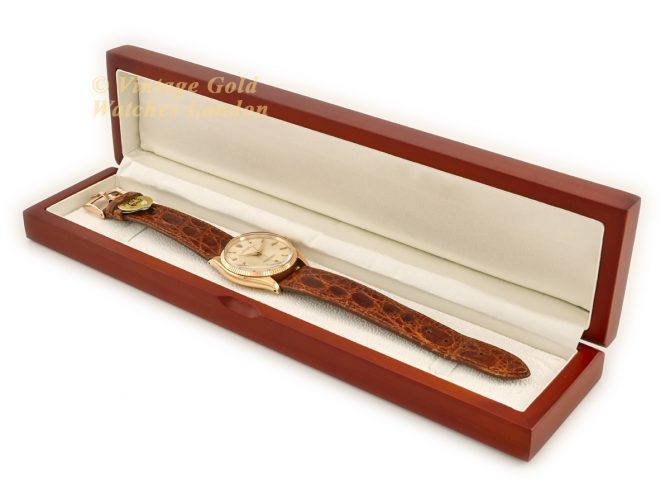 Rolex Oyster Perpetual Model Ref.1005 18ct Pink Gold 1957 (13)