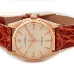 Rolex Oyster Perpetual Model Ref.1005 18ct Pink Gold 1957 mobile navigation (7)