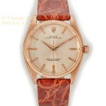 Rolex Oyster Perpetual Model Ref.1005 18ct Pink Gold 1957 mobile navigation (4)