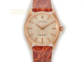 Rolex Oyster Perpetual Model Ref.1005 18ct Pink Gold 1957