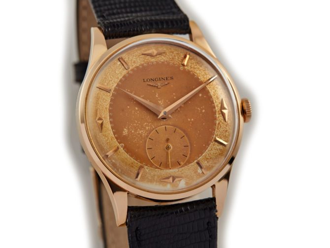 Longines Cal.27 18ct 1954 Original Two-Tone Unrestored Dial, 36mm (11)