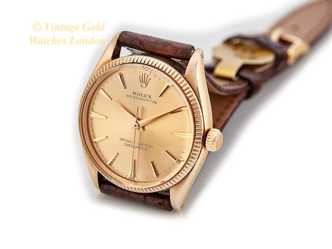 Rolex Oyster Perpetual Model Ref.6569 14ct 1955 (26)