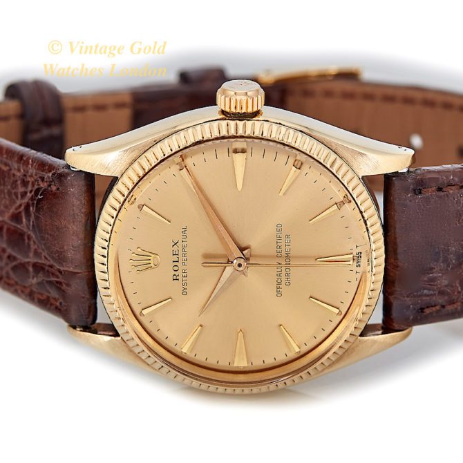 Rolex Oyster Perpetual Model Ref.6569 14ct 1955 (40)