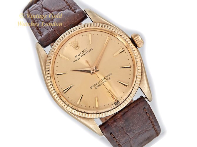 Rolex Oyster Perpetual Model Ref.6569 14ct 1955 (14)
