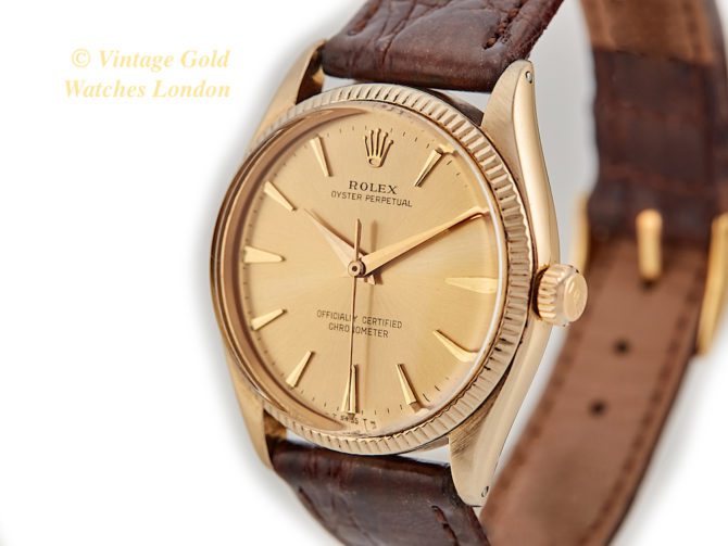 Rolex Oyster Perpetual Model Ref.6569 14ct 1955 (22)