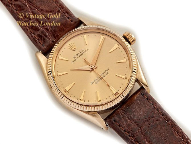 Rolex Oyster Perpetual Model Ref.6569 14ct 1955 (28)