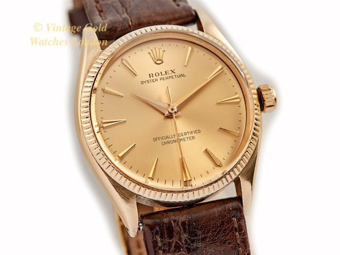 Rolex Oyster Perpetual Model Ref.6569 14ct 1955 (16)