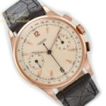 Jaeger-LeCoultre Cal.285 Chronograph 18ct Pink Gold 1952 38mm mobile navigation (1)