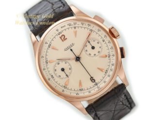 Jaeger-LeCoultre Cal.285 Chronograph 18ct Pink Gold 1952 38mm