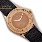 Longines Cal.27 18ct 1954 Original Two-Tone Unrestored Dial, 36mm mobile navigation (28)