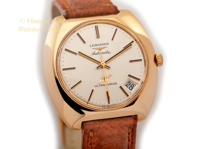 Longines Cal.431 Ultra-Chron Automatic 18ct 1971 37mm Tonneau (18)