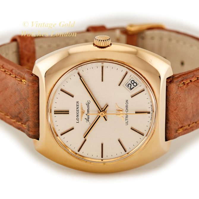 Longines Cal.431 Ultra-Chron Automatic 18ct 1971 37mm Tonneau (43)