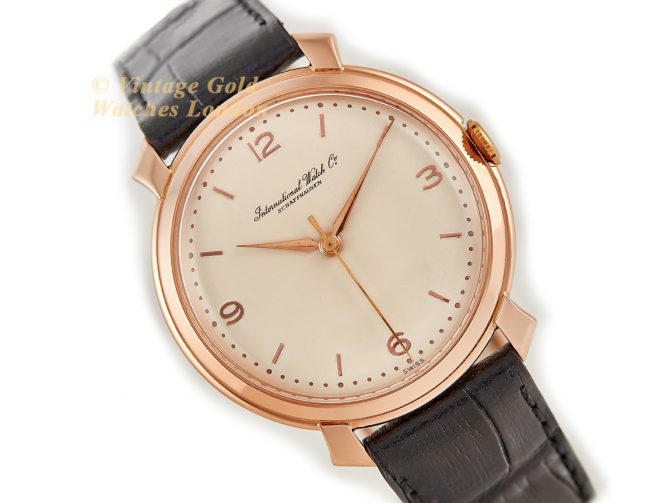 IWC Cal.89 18ct Pink Gold 1963 37mm, Shark Fin Lugs (1)