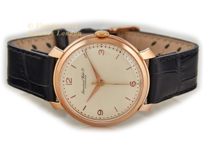 IWC Cal.89 18ct Pink Gold 1963 37mm, Shark Fin Lugs (7)