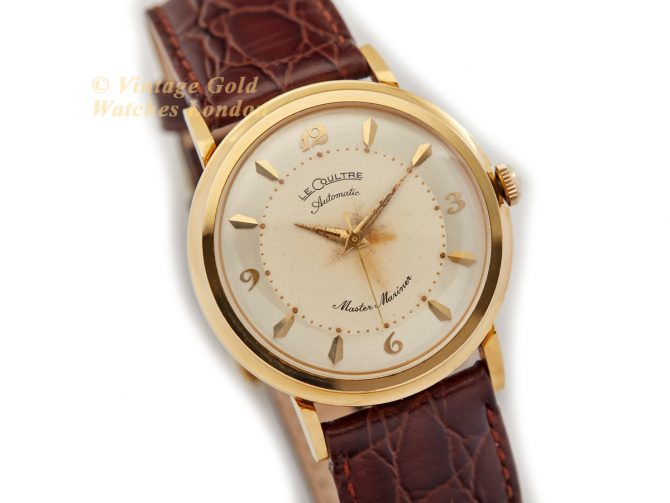 Jaeger-LeCoultre Master Mariner Bumper Automatic 18ct 1958 35mm (2)