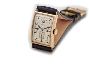 Rolex Ultra Prima, 9ct 1929 – Largest Rectangular Case - hover