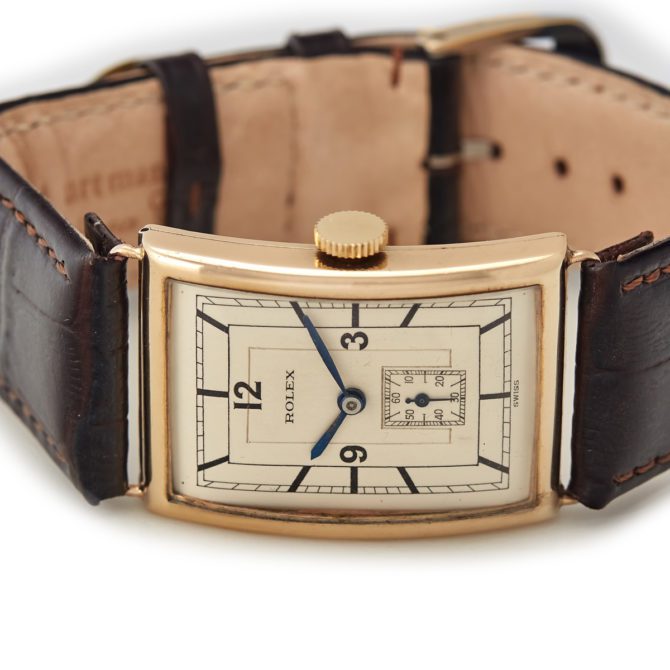 Rolex Ultra Prima, 9ct 1929 – Largest Rectangular Case (5)