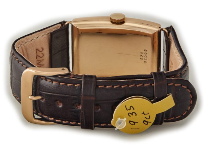 Rolex Ultra Prima, 9ct 1929 – Largest Rectangular Case (7)