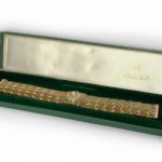 Ladies Rolex Precision Cocktail Watch 9ct 1966 on Original 9ct Bracelet mobile navigation (15)