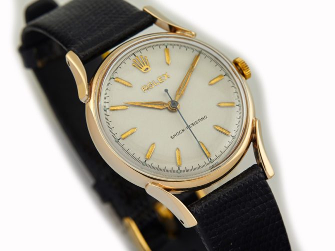Ladies Rolex Precision 9ct 1955 Fancy Lugs (13)