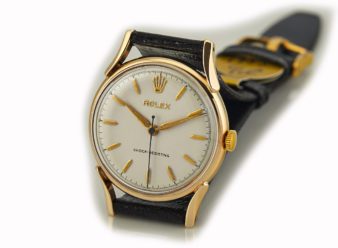 Ladies Rolex Precision 9ct 1955 Fancy Lugs