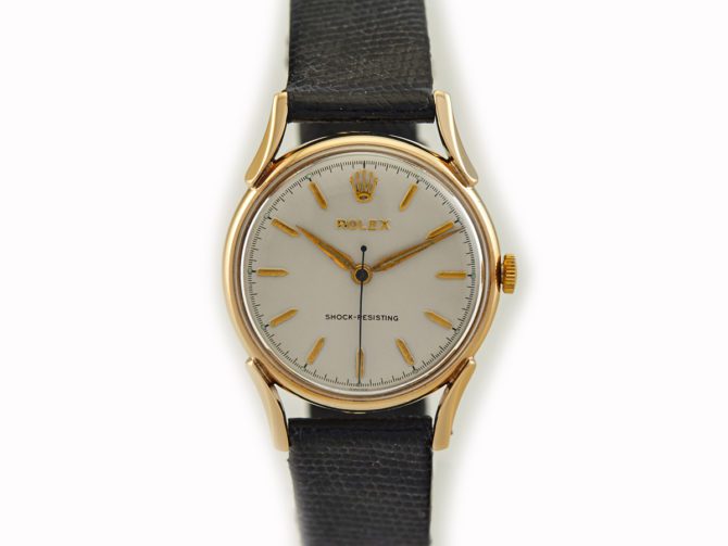 Ladies Rolex Precision 9ct 1955 Fancy Lugs (10)