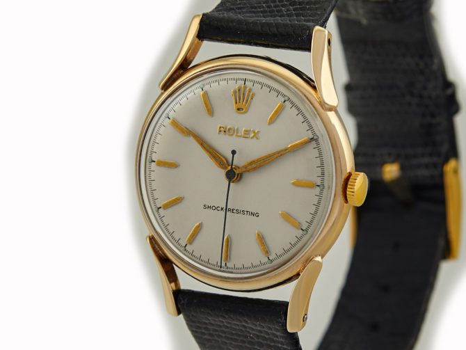 Ladies Rolex Precision 9ct 1955 Fancy Lugs (11)