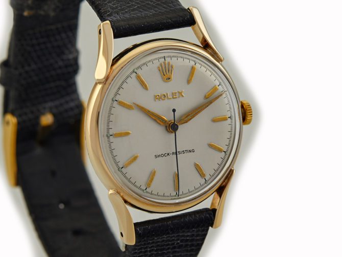Ladies Rolex Precision 9ct 1955 Fancy Lugs (12)