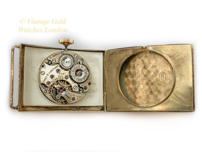 Rolex Ultra Prima, 9ct 1929 – Largest Rectangular Case (38)