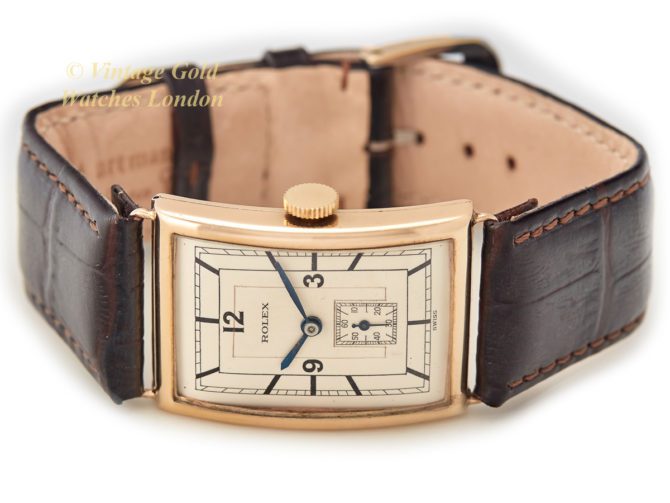 Rolex Ultra Prima, 9ct 1929 – Largest Rectangular Case (28)