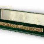 Ladies Rolex Precision Cocktail Watch 9ct 1966 on Original 9ct Bracelet mobile navigation (42)