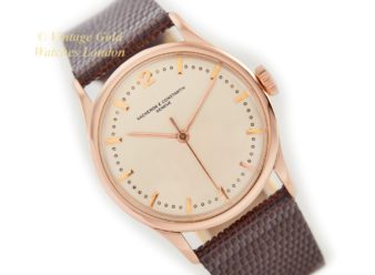 Vacheron & Constantin Geneve Cal.P454/5B 18ct Pink Gold 1949